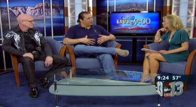 Michael Stephens and AC/DC drummer appear on ABC to discuss  Michaels Inner Peace In 30 Seconds